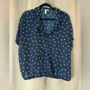 Women’s Blue Misia  Blouse